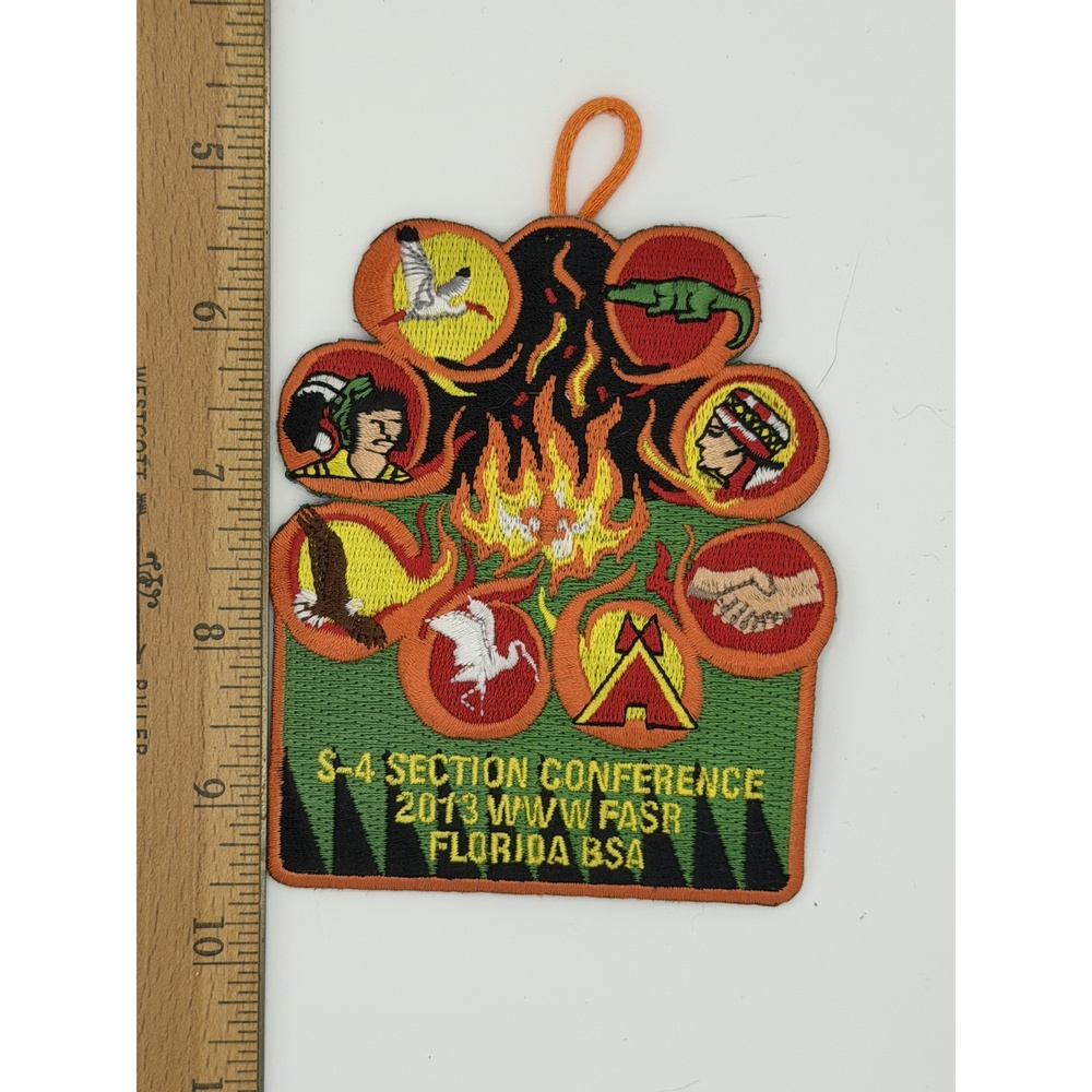 Boy Scouts S-4 Section Conference 2013 Florida BSA Patch Stadri Emblems
